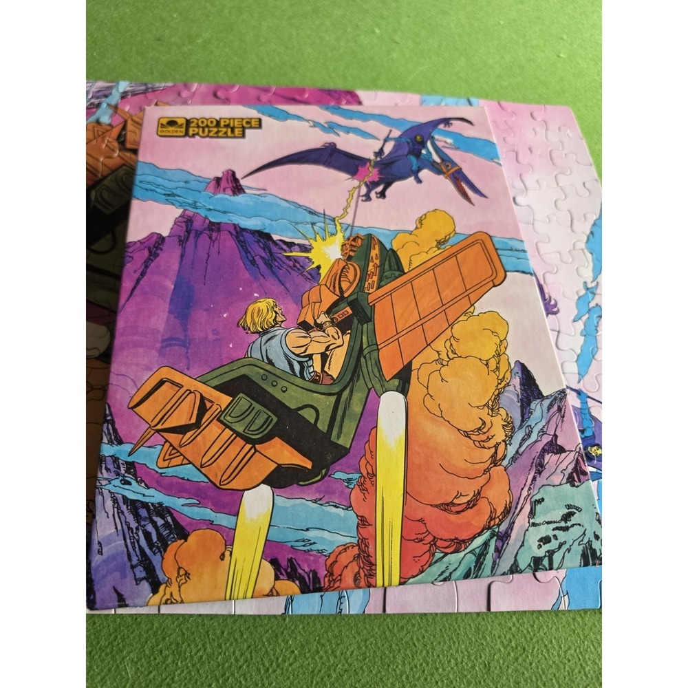 HE-MAN MASTERS OF THE UNIVERSE‎ Vintage 1985 200 Piece Puzzle CIB